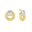 TWO-TONE MATERA EARRING