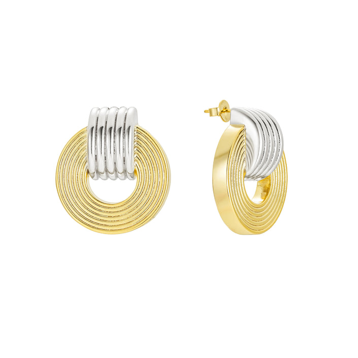 TWO-TONE MATERA EARRING