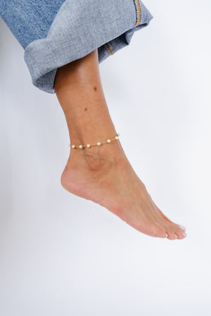 PEARL ANKLET