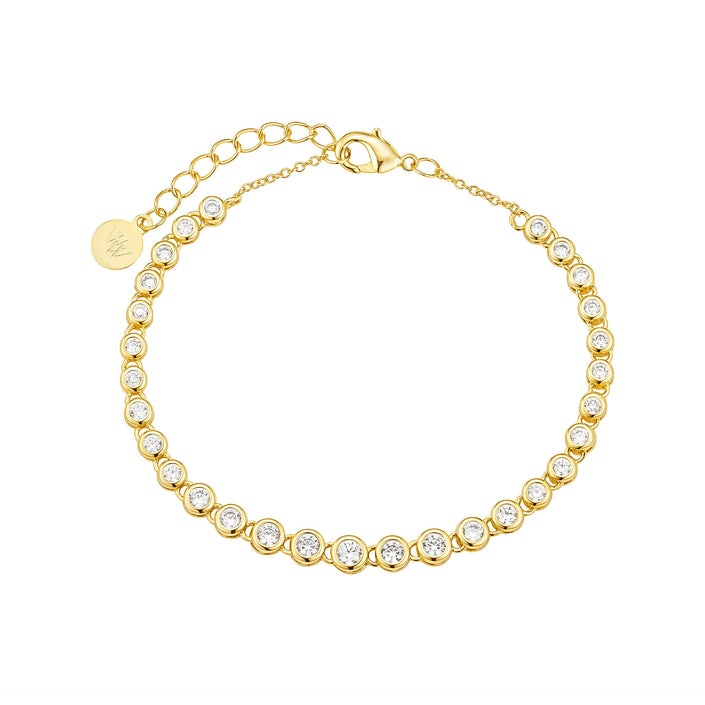 BEZEL TENNIS BRACELET