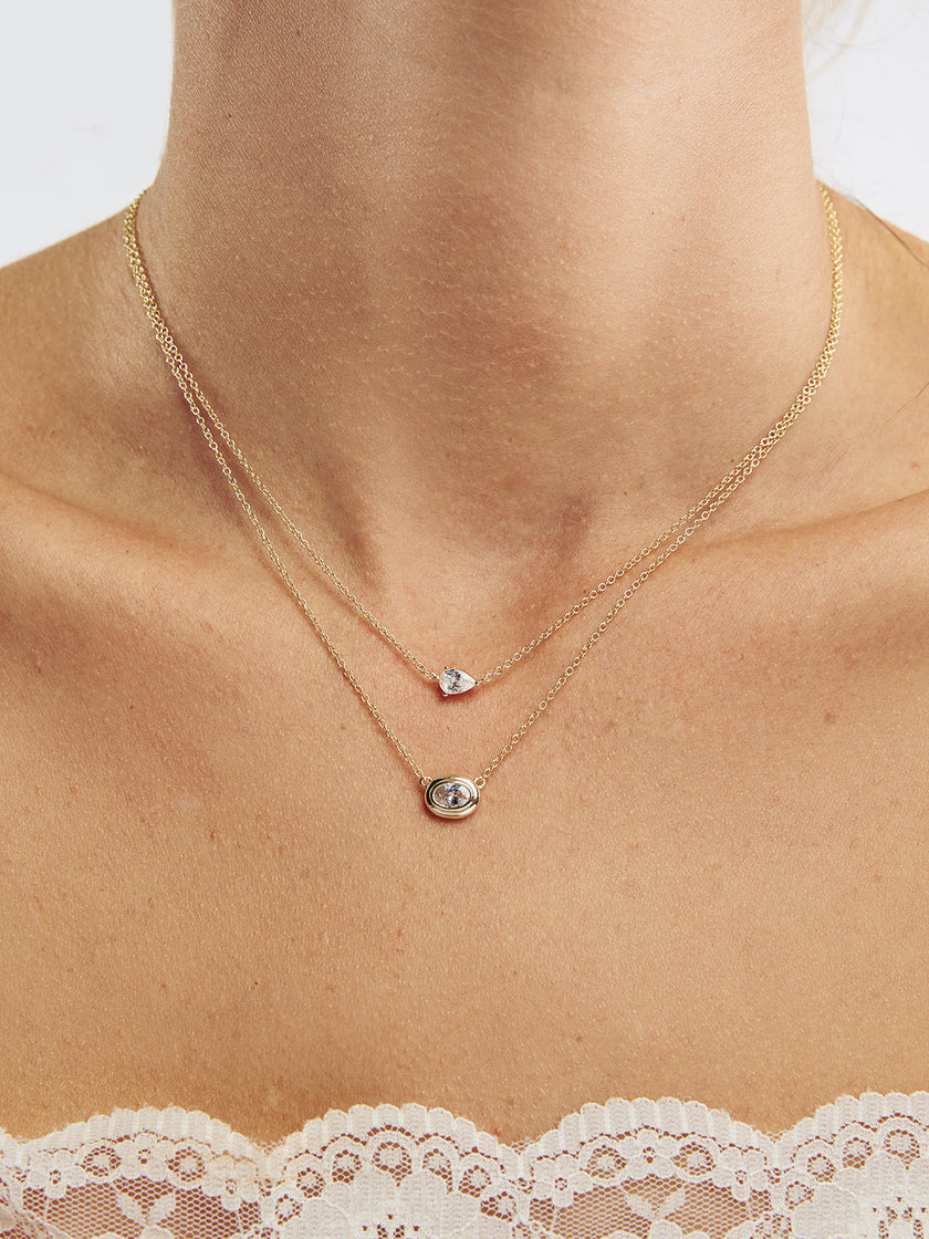 LAYLA PEAR NECKLACE