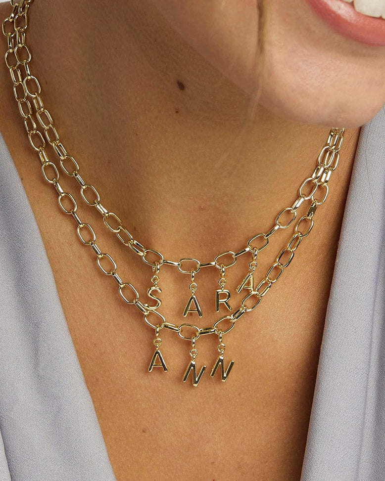 CUSTOM LETTER NECKLACE