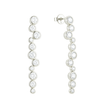 BEZEL TENNIS EARRINGS